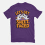 Let's Get Sheet Faced-Womens-Fitted-Tee-Kordiush