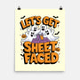 Let's Get Sheet Faced-None-Matte-Poster-Kordiush