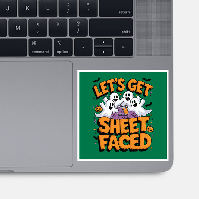 Let's Get Sheet Faced-None-Glossy-Sticker-Kordiush