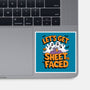 Let's Get Sheet Faced-None-Glossy-Sticker-Kordiush