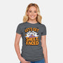 Let's Get Sheet Faced-Womens-Fitted-Tee-Kordiush