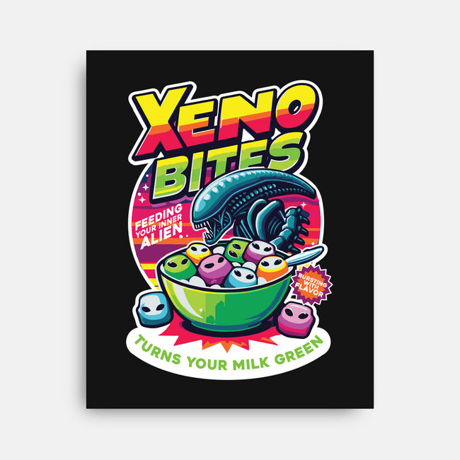 Xeno Bites-None-Stretched-Canvas-Joel