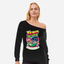 Xeno Bites-Womens-Off Shoulder-Sweatshirt-Joel