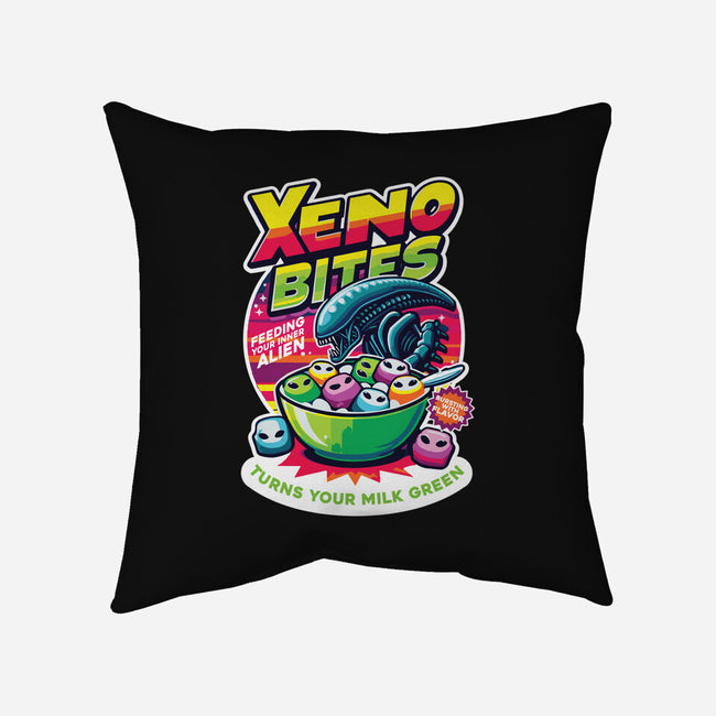 Xeno Bites-None-Removable Cover w Insert-Throw Pillow-Joel