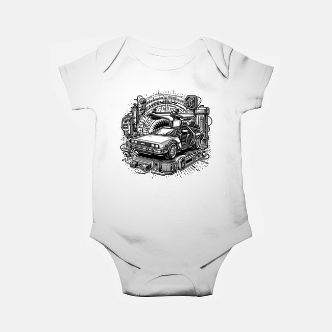 The Time Machine Returns-Baby-Basic-Onesie-Joel