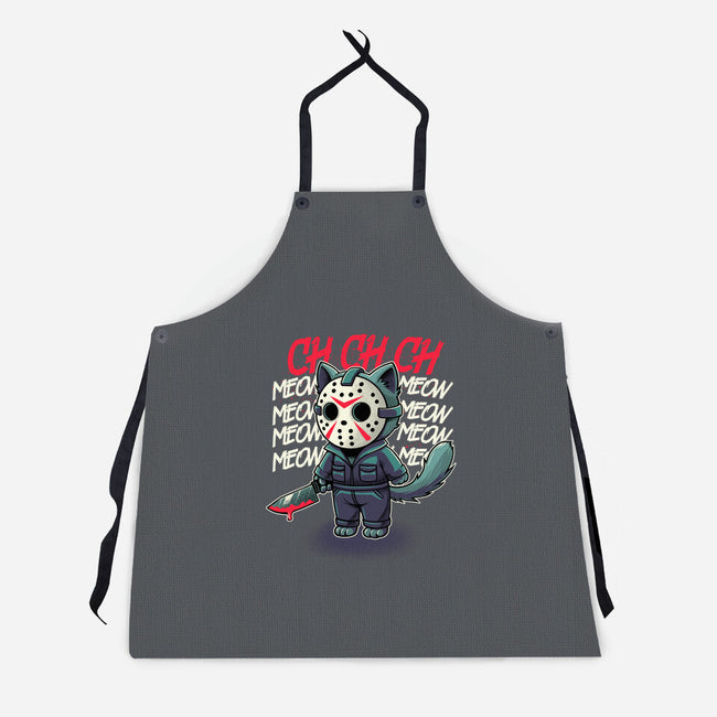 Meow Meow Meow-Unisex-Kitchen-Apron-Astrobot Invention