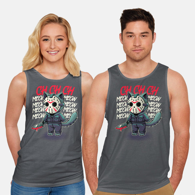 Meow Meow Meow-Unisex-Basic-Tank-Astrobot Invention