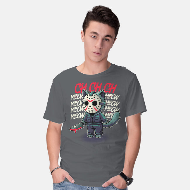 Meow Meow Meow-Mens-Basic-Tee-Astrobot Invention