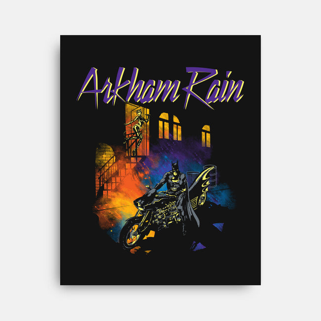 Arkham Rain-None-Stretched-Canvas-dalethesk8er