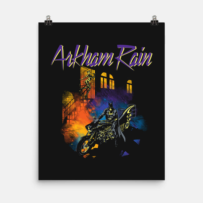 Arkham Rain-None-Matte-Poster-dalethesk8er