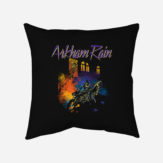 Arkham Rain-None-Removable Cover w Insert-Throw Pillow-dalethesk8er