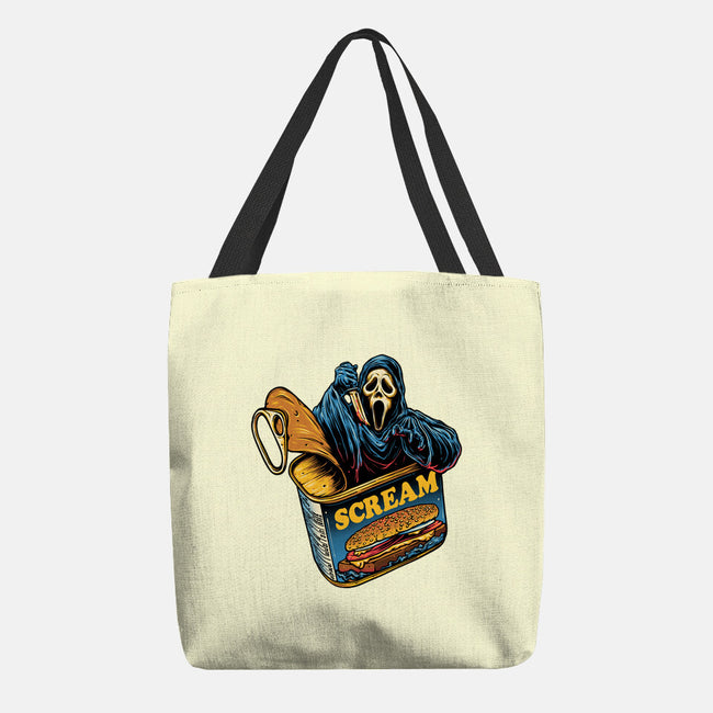 Canned Ghost-None-Basic Tote-Bag-glitchygorilla