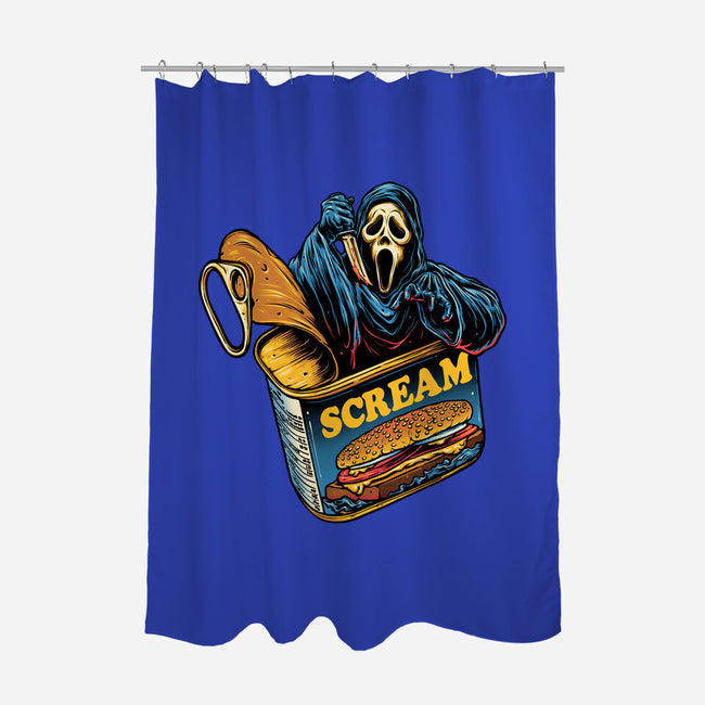 Canned Ghost-None-Polyester-Shower Curtain-glitchygorilla