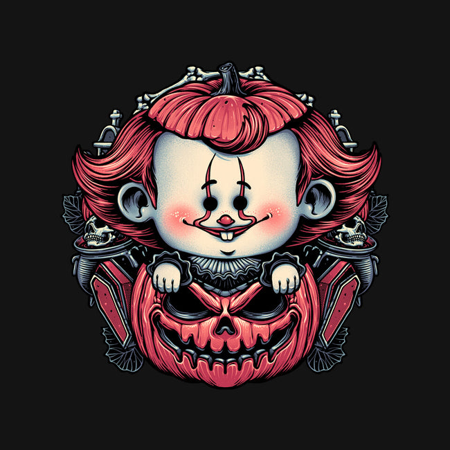 Cute Little Clown-Womens-Racerback-Tank-glitchygorilla