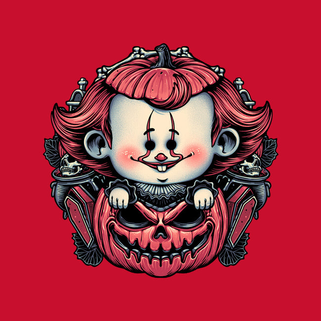 Cute Little Clown-Youth-Pullover-Sweatshirt-glitchygorilla