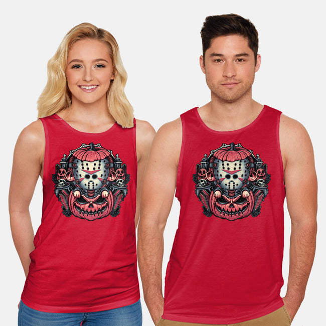 Cute Little Camper-Unisex-Basic-Tank-glitchygorilla