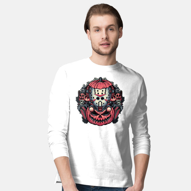 Cute Little Camper-Mens-Long Sleeved-Tee-glitchygorilla