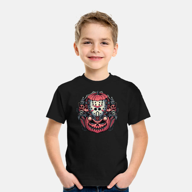 Cute Little Camper-Youth-Basic-Tee-glitchygorilla