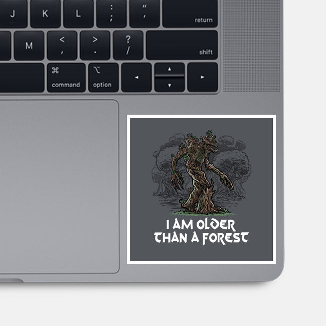 Older Than A Forest-None-Glossy-Sticker-zascanauta