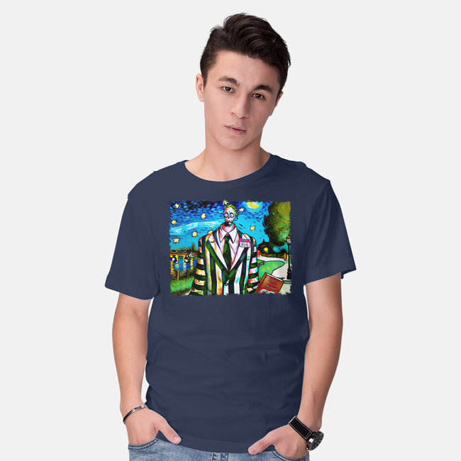 Bob Van Gogh-Mens-Basic-Tee-Millersshoryotombo