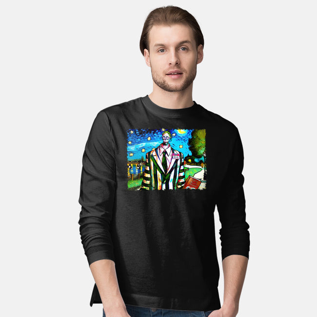 Bob Van Gogh-Mens-Long Sleeved-Tee-Millersshoryotombo