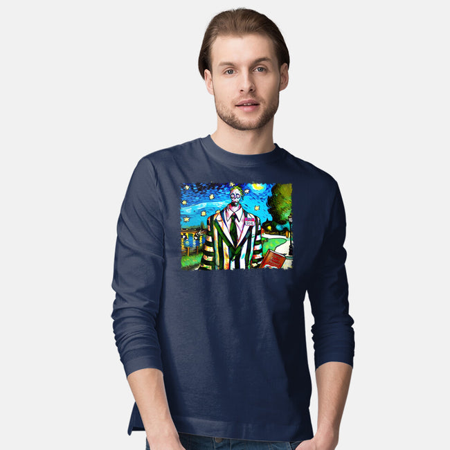 Bob Van Gogh-Mens-Long Sleeved-Tee-Millersshoryotombo