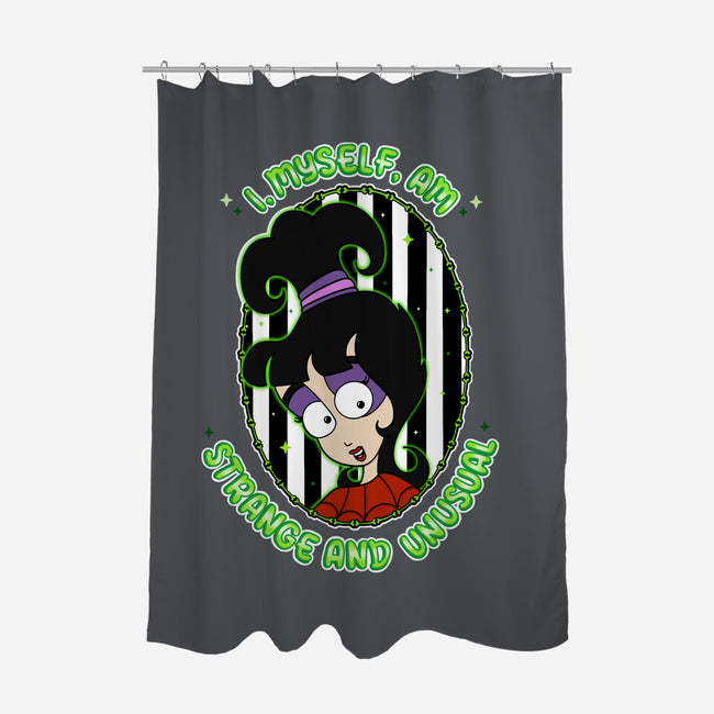 I Myself Am Strange And Unusual-None-Polyester-Shower Curtain-Alexhefe