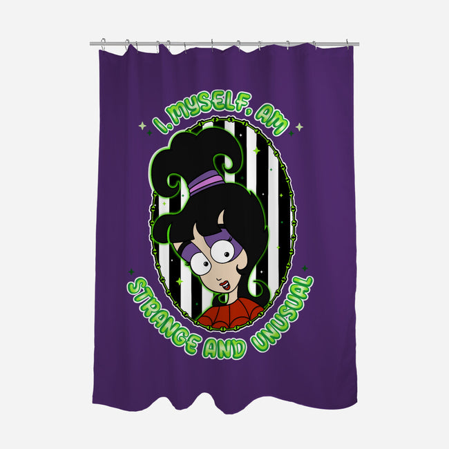 I Myself Am Strange And Unusual-None-Polyester-Shower Curtain-Alexhefe