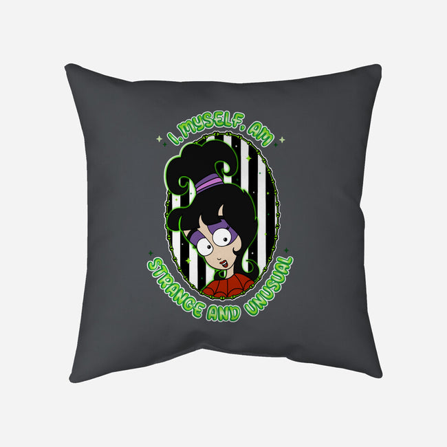 I Myself Am Strange And Unusual-None-Removable Cover w Insert-Throw Pillow-Alexhefe