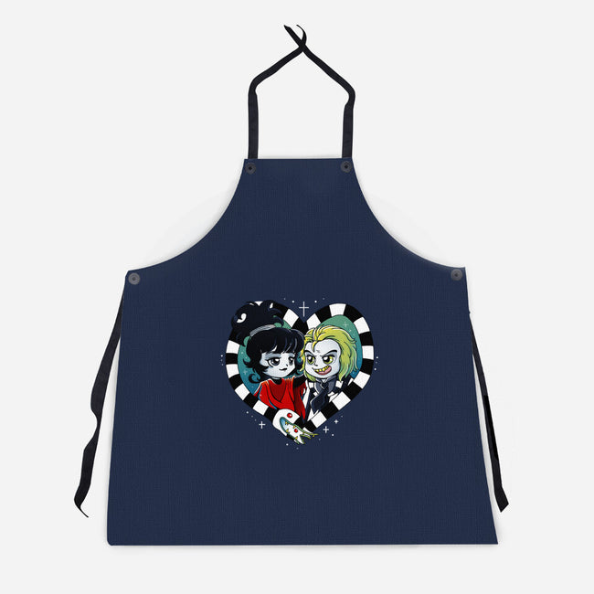 Juices Heart-Unisex-Kitchen-Apron-Vallina84