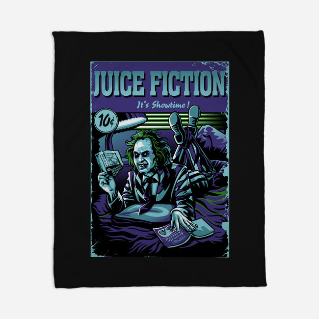 Juice Fiction-None-Fleece-Blanket-daobiwan