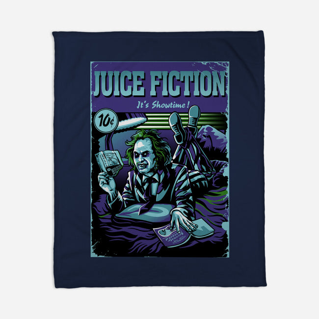 Juice Fiction-None-Fleece-Blanket-daobiwan