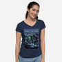 Juice Fiction-Womens-V-Neck-Tee-daobiwan