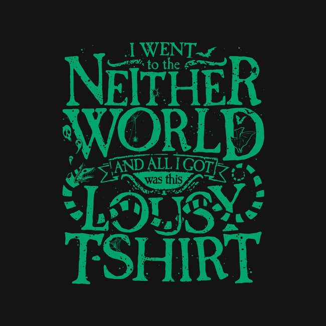 Went To The Neitherworld-Womens-Off Shoulder-Tee-teesgeex