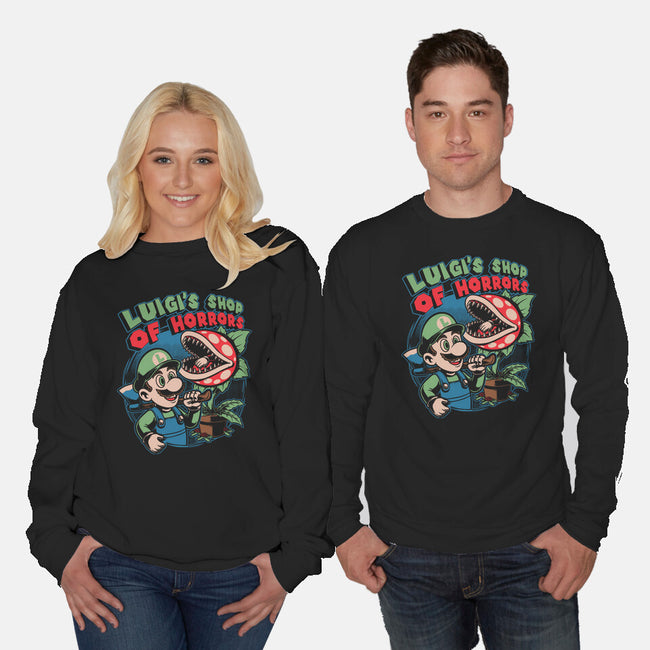 Movie Game Plant-Unisex-Crew Neck-Sweatshirt-Studio Mootant