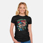 Movie Game Plant-Womens-Fitted-Tee-Studio Mootant