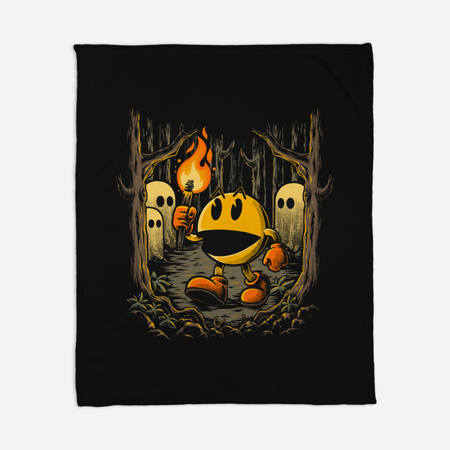 Game Forest Ghosts-None-Fleece-Blanket-Studio Mootant