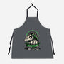 Halloween Dog-Unisex-Kitchen-Apron-glitchygorilla