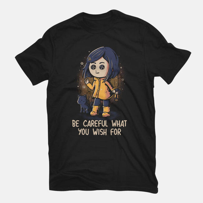 Be Careful-Womens-Fitted-Tee-yumie