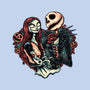 Skeleton Love-Mens-Basic-Tee-glitchygorilla