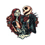 Skeleton Love-Mens-Heavyweight-Tee-glitchygorilla