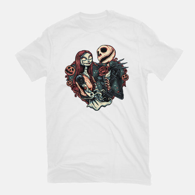 Skeleton Love-Mens-Heavyweight-Tee-glitchygorilla