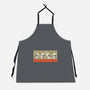 Doodle Friends-Unisex-Kitchen-Apron-erion_designs