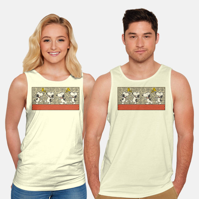 Doodle Friends-Unisex-Basic-Tank-erion_designs