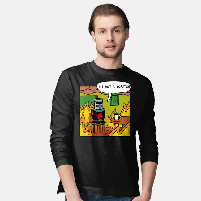 Black Knight Fine-Mens-Long Sleeved-Tee-jasesa