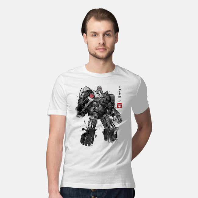 Tyrannical Leader Sumi-e-Mens-Premium-Tee-DrMonekers