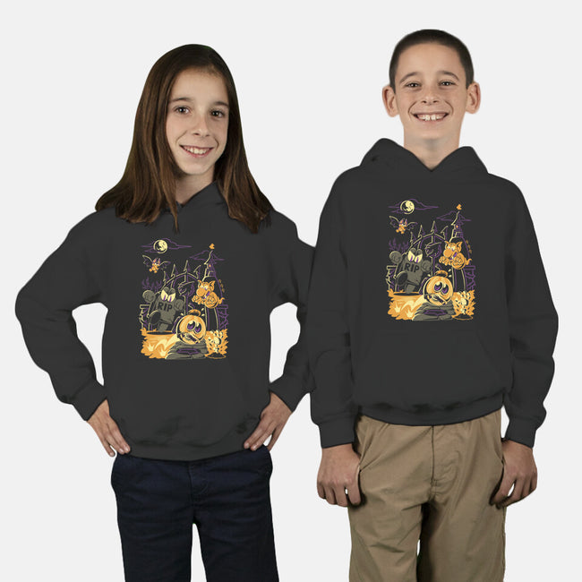 Jigging Into Madness-Youth-Pullover-Sweatshirt-Henrique Torres