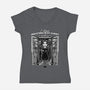 Skeleton Closet-Womens-V-Neck-Tee-Studio Mootant