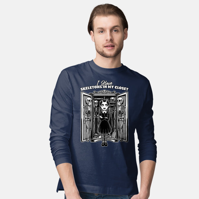 Skeleton Closet-Mens-Long Sleeved-Tee-Studio Mootant