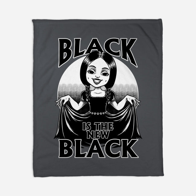 New Black Goth Dress-None-Fleece-Blanket-Studio Mootant